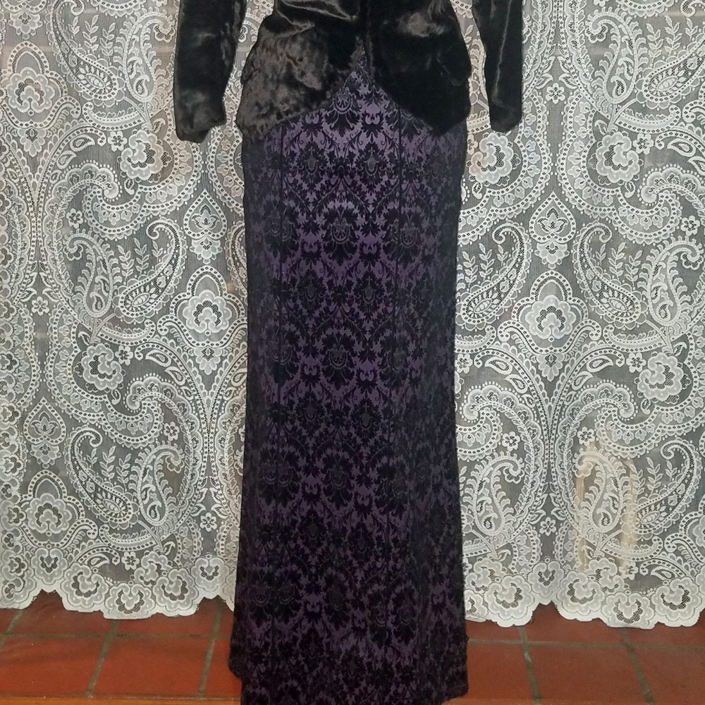 RARE Lip Service Quoth The Raven Skirt XS Gothic